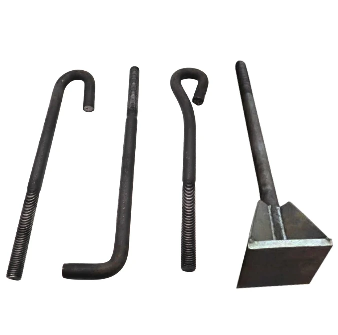 Factory Direct Steel Structure Anchor Bolts – Pre-Embedded Foundation Bolts 9/7 / J / L Shape) For Construction factory