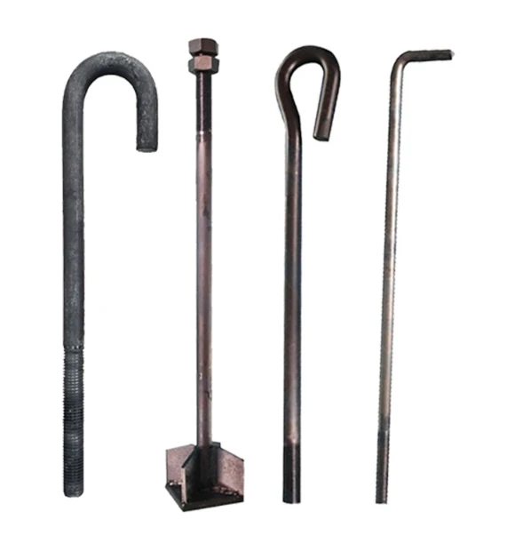 Factory Direct Steel Structure Anchor Bolts – Pre-Embedded Foundation Bolts 9/7 / J / L Shape) For Construction price