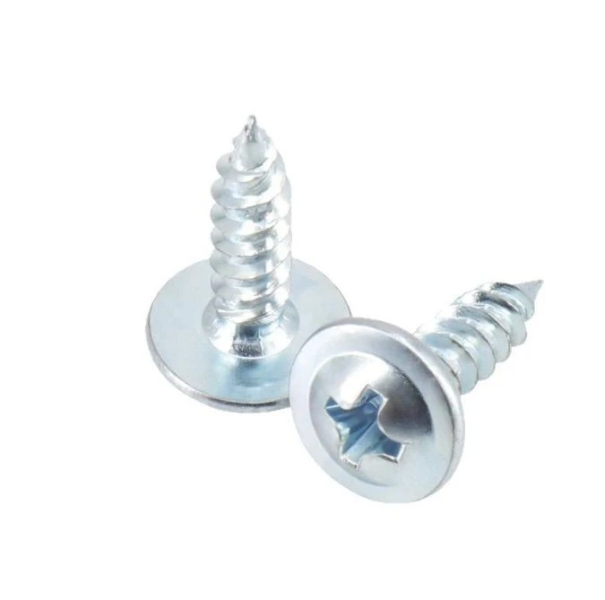 Carbon Steel Truss Head Self Tapping Screws Blue Zinc Plated high quality