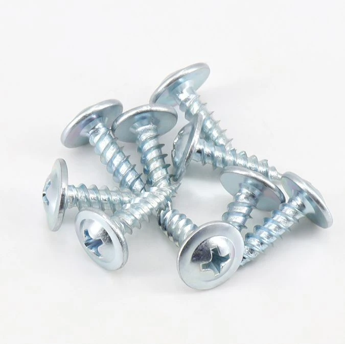 Carbon Steel Truss Head Self Tapping Screws Blue Zinc Plated best