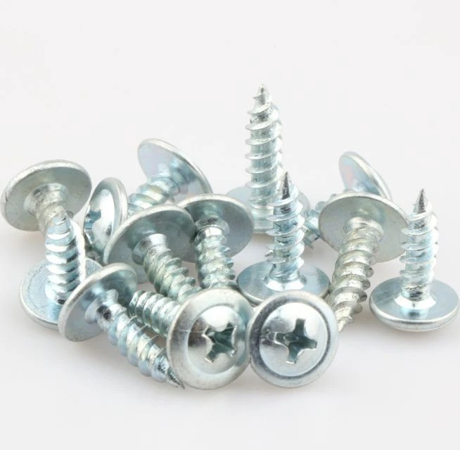 Carbon Steel Truss Head Self Tapping Screws Blue Zinc Plated suppliers